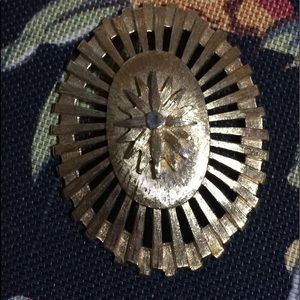 Vintage Monet Gold-Tone Pendant